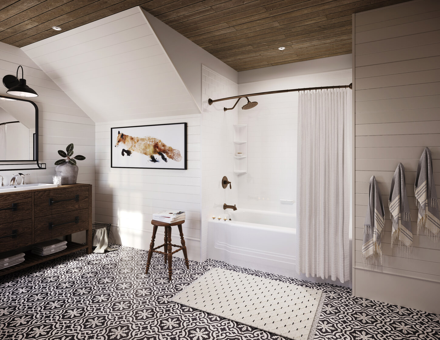 Best Shower Wall Materials Tile Alternatives For Your Bathroom Bath Fitter